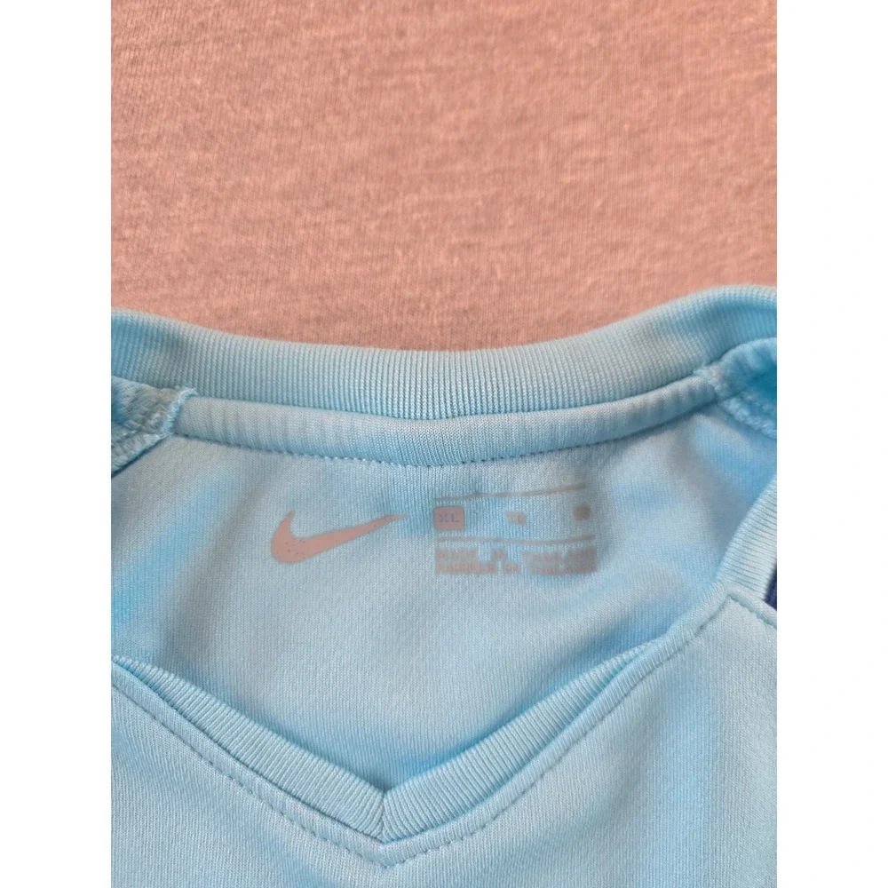 Nike FC Barcelona Jersey Youth XL Blue 2017-18 Away Soccer Kit‎ 847354-485